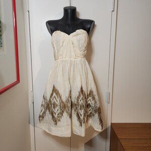 Moulinette Soeurs wind catcher size 6 Strapless dress